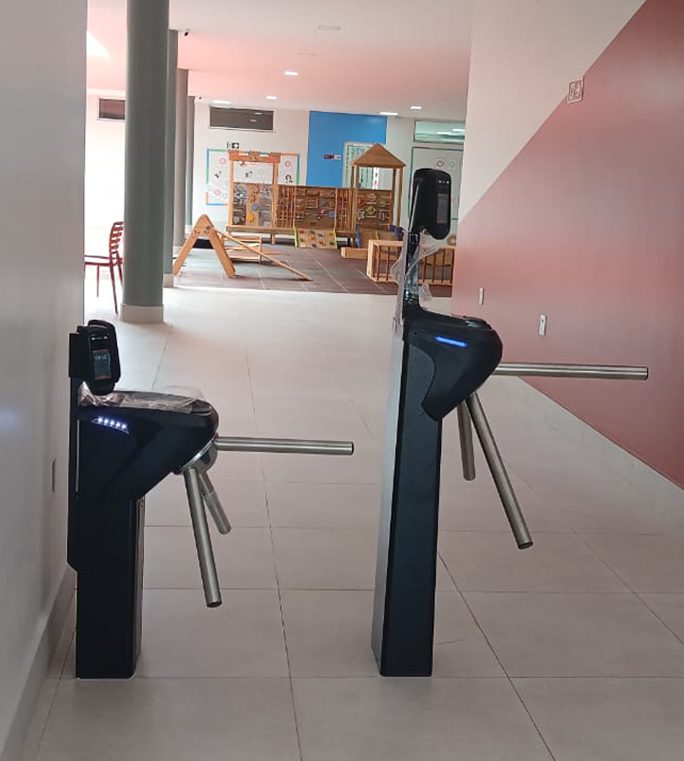 catraca para escola - simpax